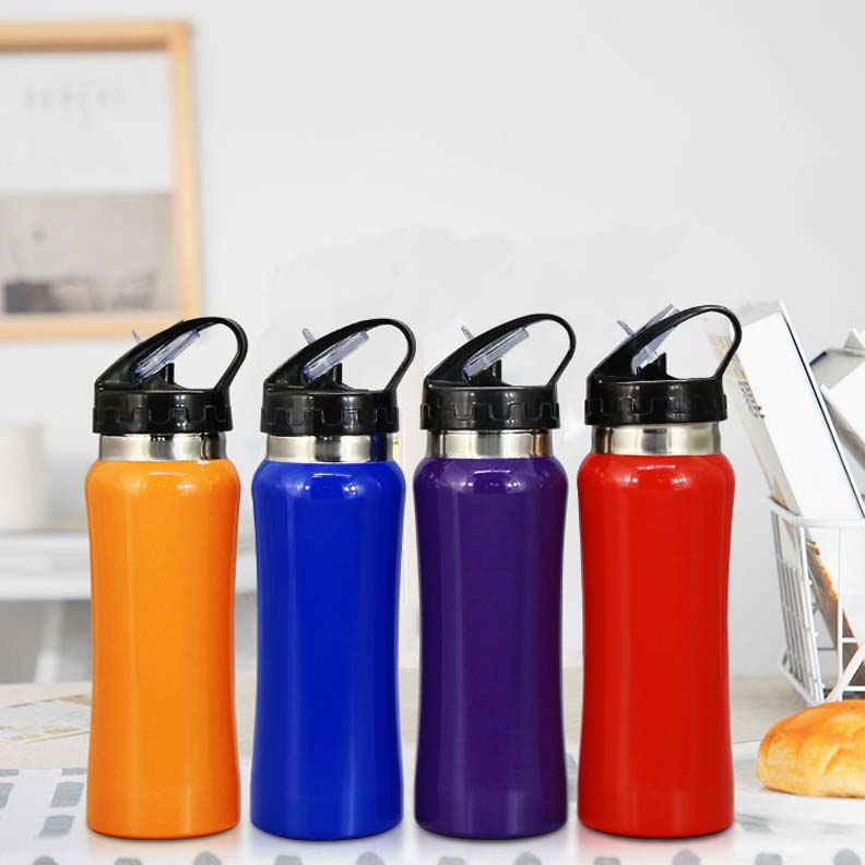 750ml Stainless Steel Sports Drinking Reusable Water Bottles