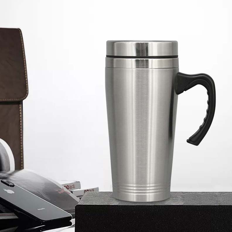 Personalized 0.4l Ss Keep Water Hot Travel Mug With Handle