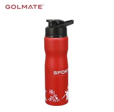 600ml Stainless Steel Single Walled Slim Fit Custom Bicycle Bike Water Bottle