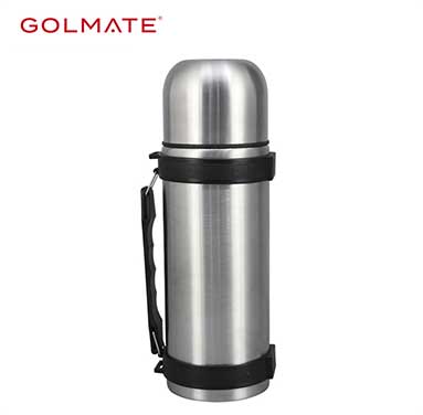 Golmate Advanced Customization 1000ml PP Handle Stainless Steel Vacuum Soup Flask