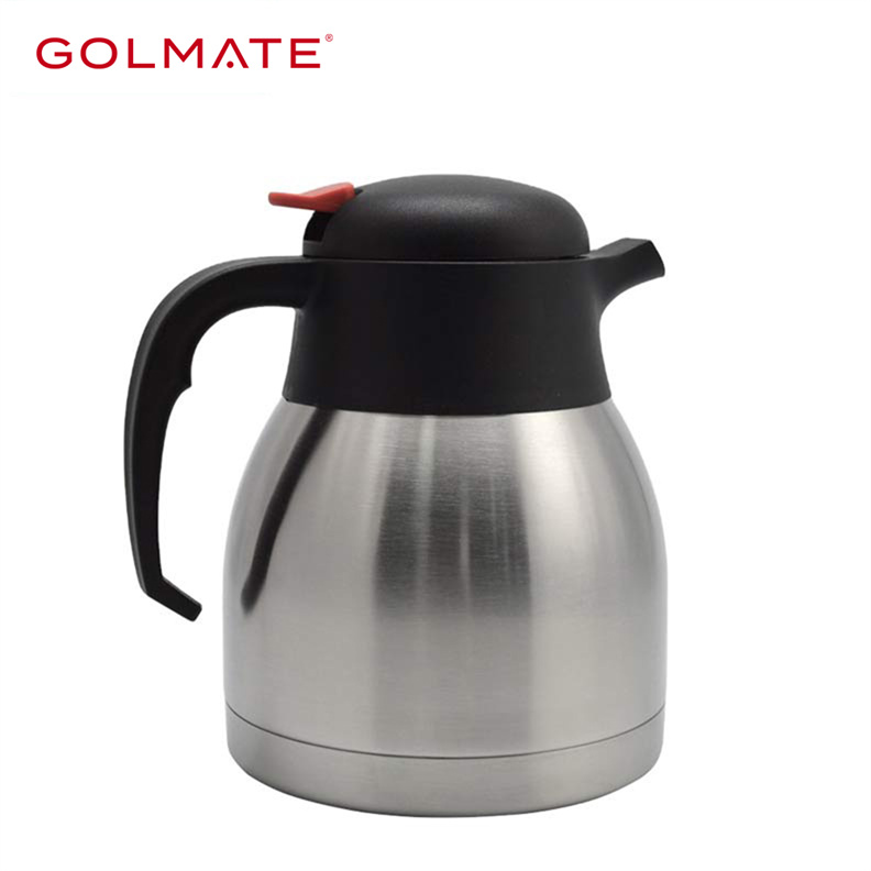 1l Stainless Steel Double Wall Coffee Vacuum Jug