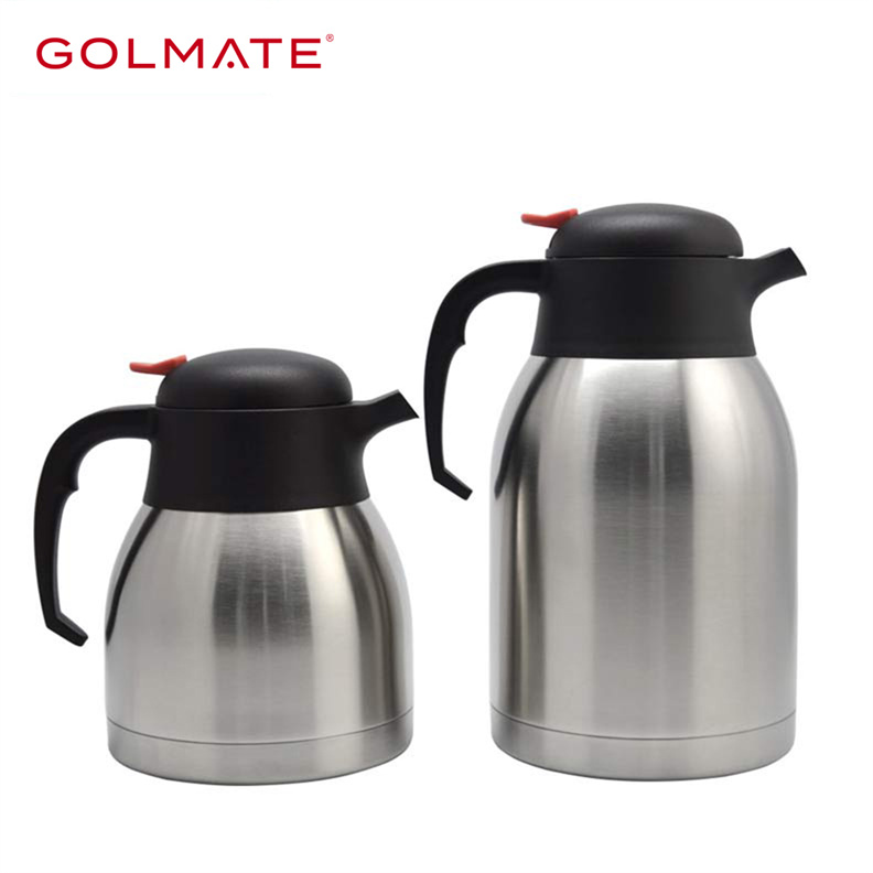 1l Stainless Steel Double Wall Coffee Vacuum Jug