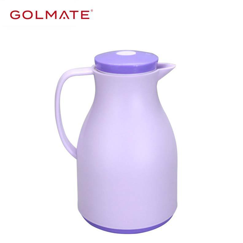 Coffee Thermos 1l Plastic Shell Glass Liner Vacuum Jug Flask