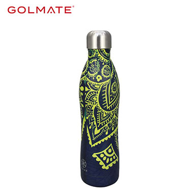 500ml 18/8 Stainless Steel Cola Copper Insulated Sport Water Bottle