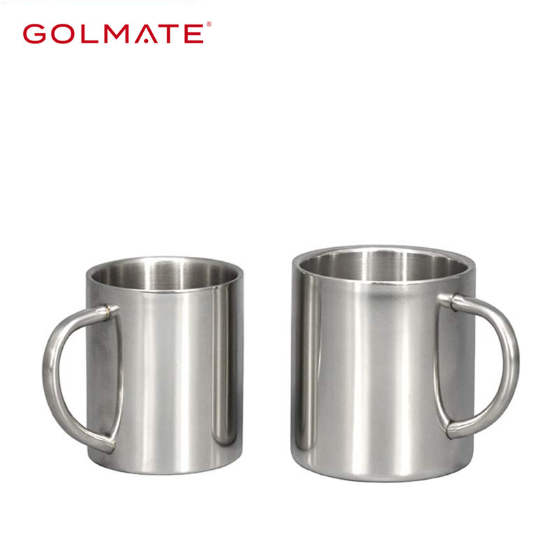 400ml Stainless Steel Double Wall Metal Coffee Beer Cup