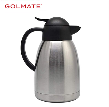 BPA Free 1l Stainless Steel Coffee Vacuum Thermos Milk Tea Jug