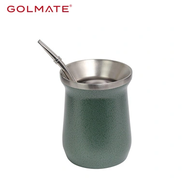 Golmate Yerba Mate Gourd Cup Mug with Bombilla Straw