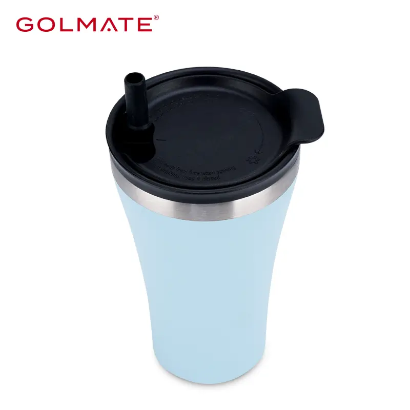 550ml 3 in 1 Thermo Tumbler with Straw Insulated Travel Mug