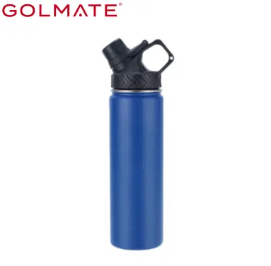 Stainless Steel  Double Wall Vacuum Insulated Sports Water Bottle With BPA Free Lid